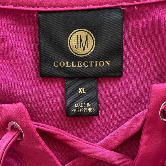 JM COLLECTION SLEEVELESS 🩷TOP🩷 SIZE EXTRA LARGE 🌟EUC🌟 - Picture 9 of 11